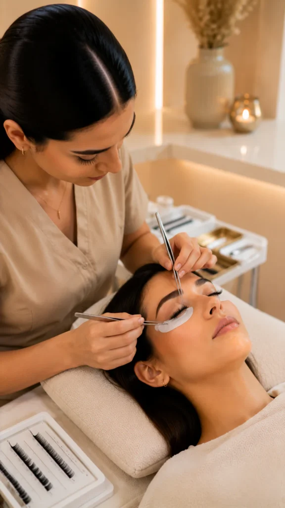 Classic Eyelash Extension in Montreal