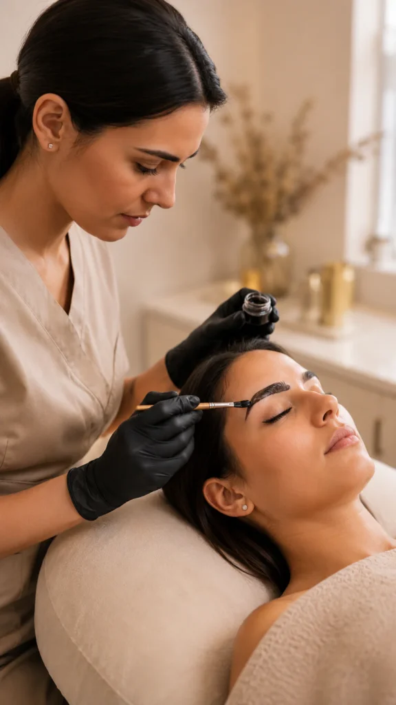 Eyebrow Tinting in Montreal