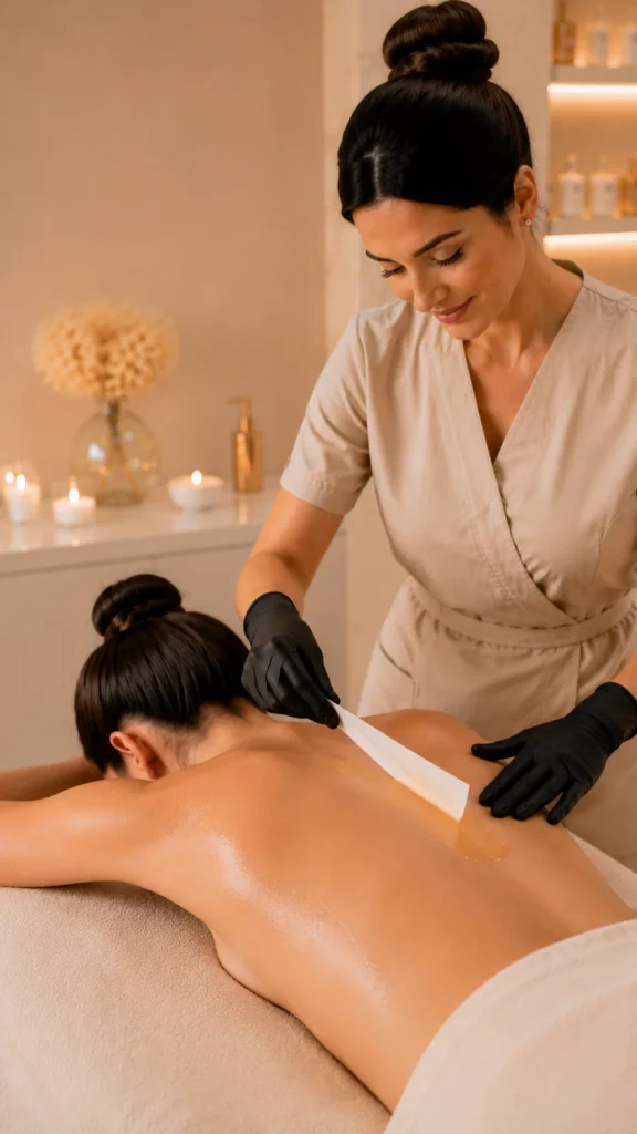 Back waxing Montreal