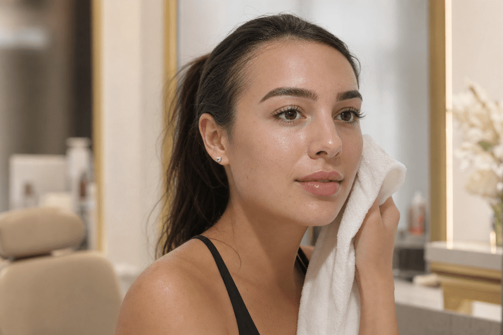 can i workout after microblading