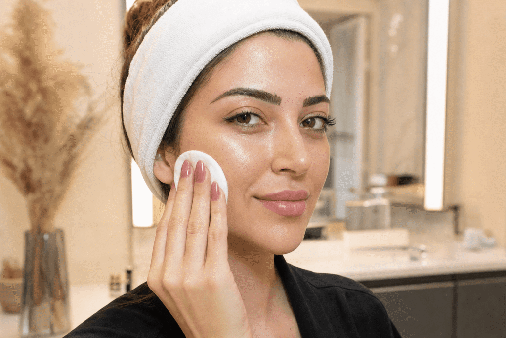 can i wash my face after microblading